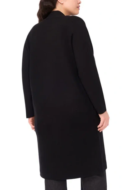 Halogenr Halogen(r) Open Front Longline Cardigan In Black