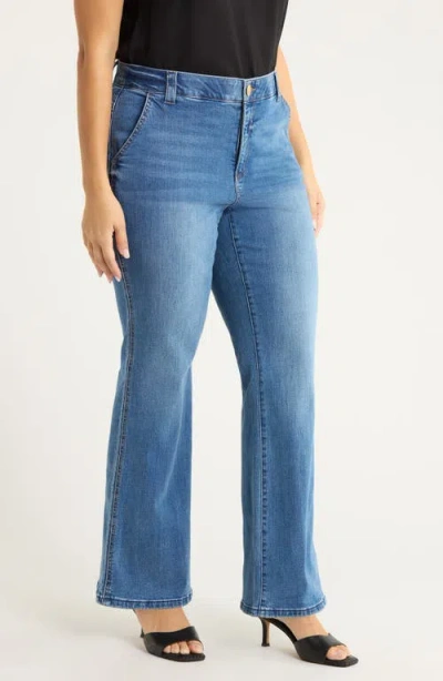 Wit & Wisdom 'ab'solution High Waist Bootcut Jeans In Blue