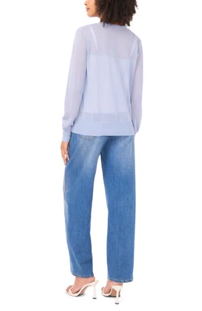 Vince Camuto Open Front Cardigan In Multi