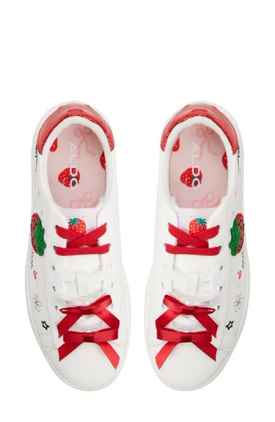 Aldo Love Platform Sneaker In White