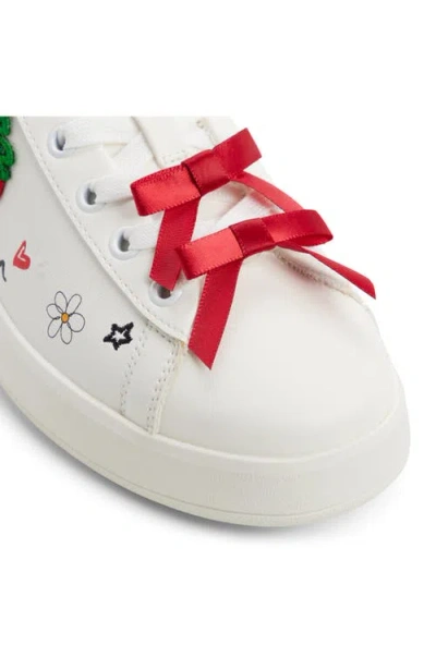 Aldo Love Platform Sneaker In White