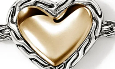 John Hardy Essential Heart Bracelet In Silver