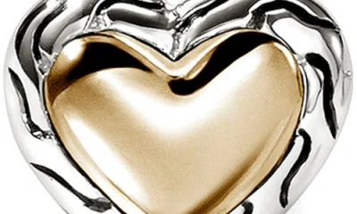 John Hardy Essentials Heart Stud Earrings In Silver