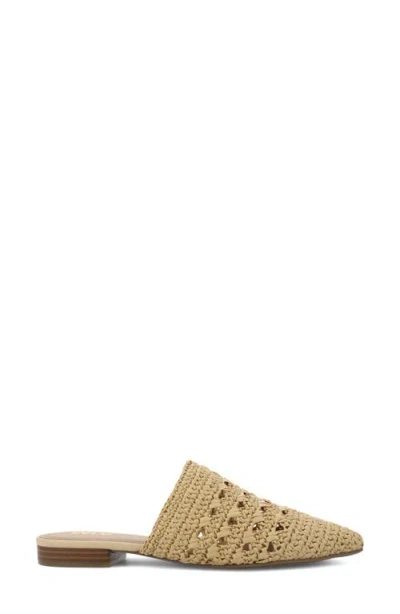 Mia Jany Raffia Mule In Brown
