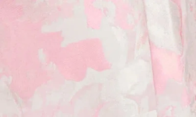 Kasper Floral Long Jacket In Pink