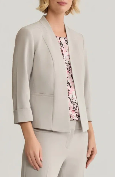 Kasper Cuff Sleeve Jacket In Yellow