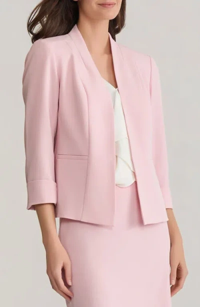 Kasper Cuff Sleeve Jacket In Pink