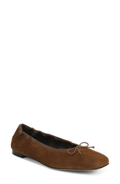 Vince Darla Ballet Flat In Brown
