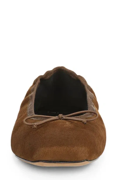 Vince Darla Ballet Flat In Brown