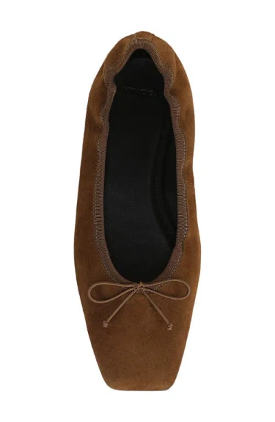 Vince Darla Ballet Flat In Brown