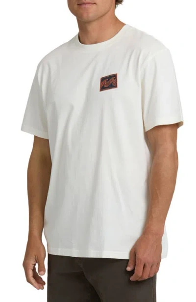 Billabong Crayon Wave Graphic T-shirt In Neutral