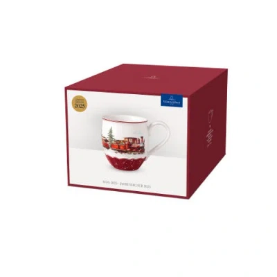 Villeroy & Boch Annual Christmas Edition Mug 2025 In Red