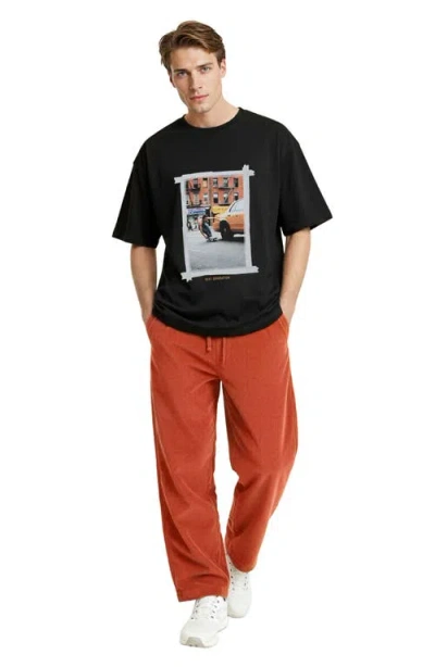 D.rt City Graphic T-shirt In Black