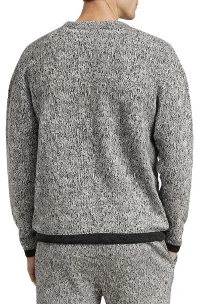 D.rt Oversize Layered Crewneck Sweatshirt In Gray