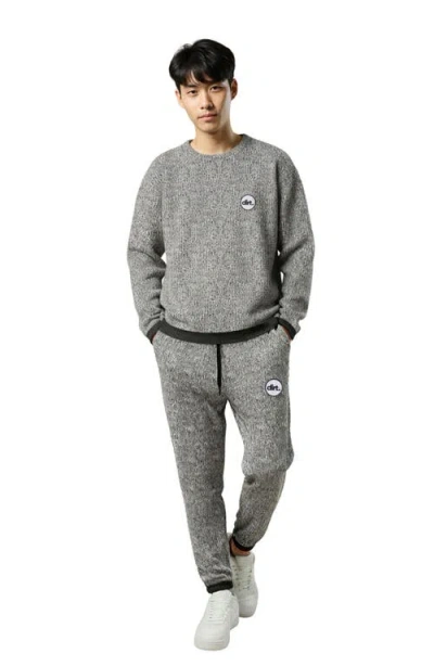 D.rt Layered Look Sweatpants In Gray