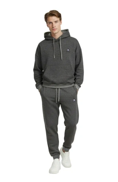 D.rt Skinny Textured Cotton Interlock Sweatpants In Gray
