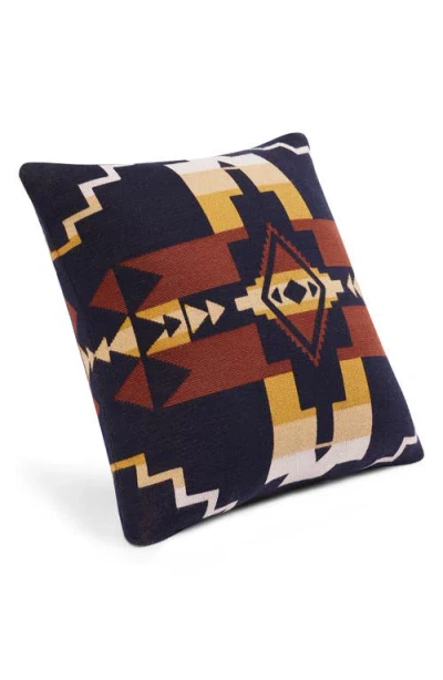 Pendleton Cotton Knit Accent Pillow In Multi