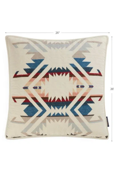 Pendleton White Sands Euro Pillow In Neutral