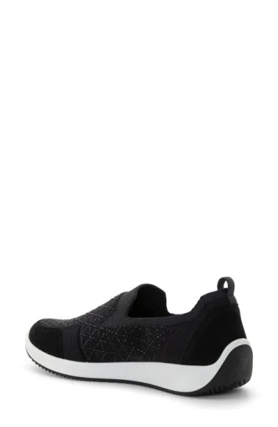 Ara Lisbon Lace-up Sneaker In Black