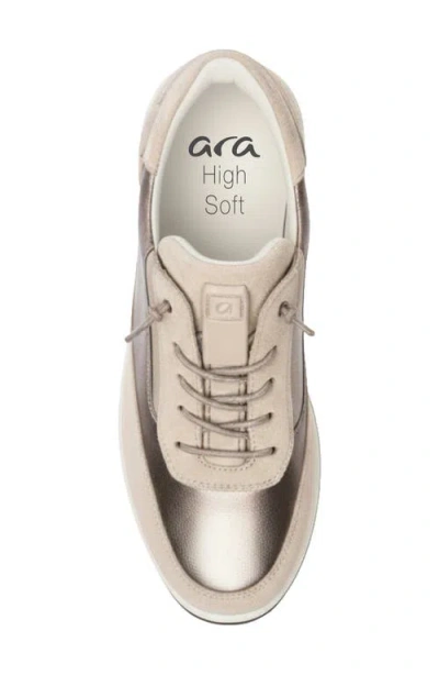 Ara Lysa Low Top Sneaker In Brown