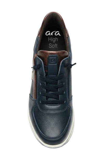 Ara Surrey Low Top Sneaker In Blue