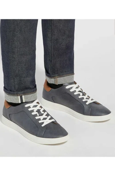 Dune London Traces Low Top Sneaker In Gray
