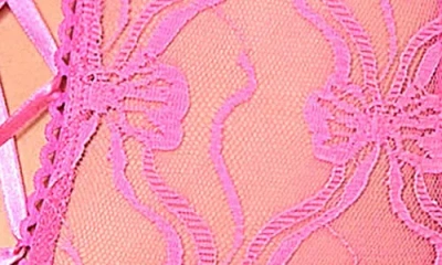 Mapalé Mapale Bow Ruffle Underwire Teddy In Brown