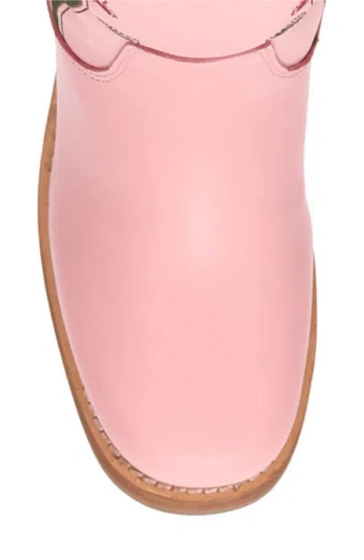 Dingo Bloom Embroidered Boot In Pink