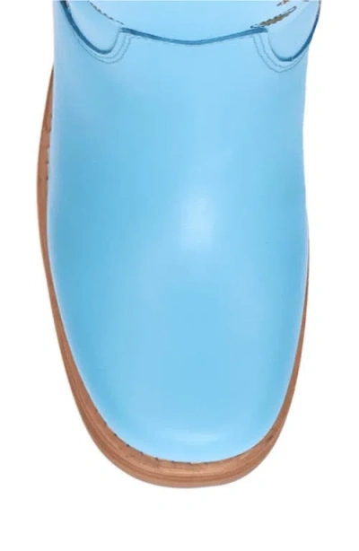 Dingo Bloom Embroidered Boot In Blue