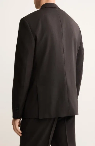 Mango Double Breasted Wool Jacket In Multi