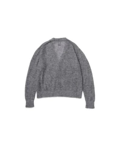 Vowels Cardigan In Gray
