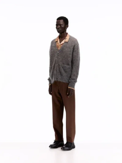 Vowels Cardigan In Gray