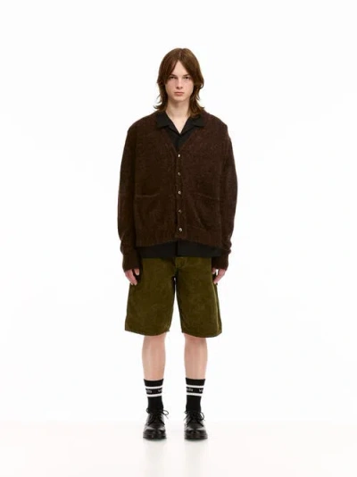 Vowels Cardigan In Brown