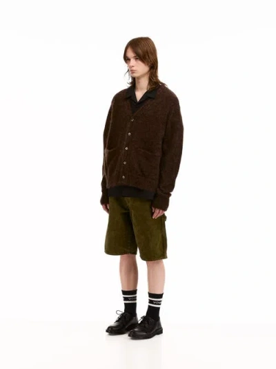 Vowels Cardigan In Brown