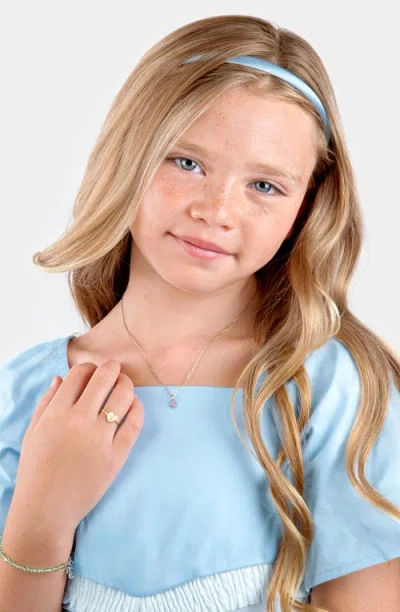 Tiny Blessings 14k Gold Birthstone 12-14" Necklace In Gold