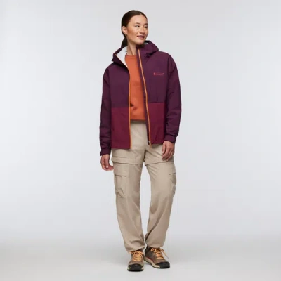Cotopaxi Cielo Rain Jacket In Red