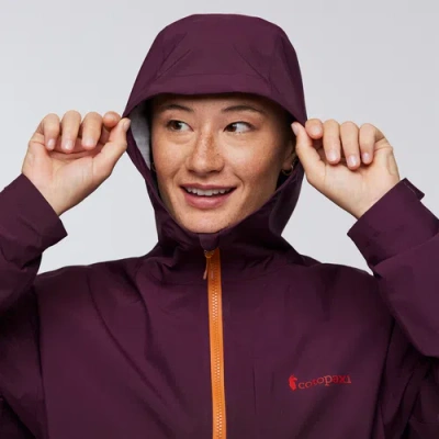 Cotopaxi Cielo Rain Jacket In Red