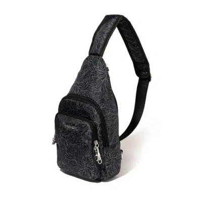 Baggallini Securtex Anti-theft Daytripper Sling Bag In Black