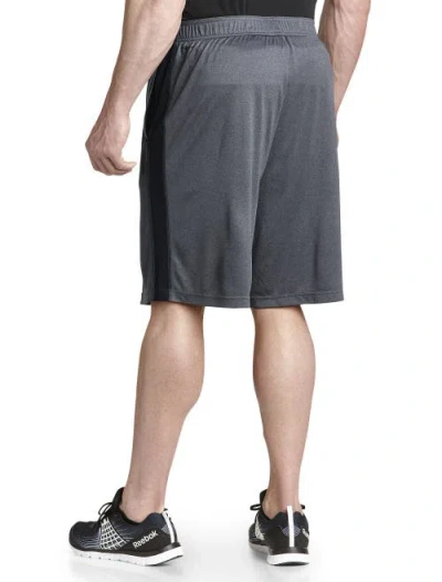 Reebok Big & Tall Performance Insert Tech Athletic Shorts In Gray