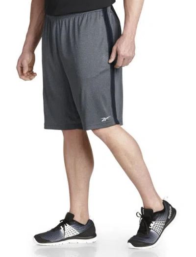 Reebok Big & Tall Performance Insert Tech Athletic Shorts In Gray