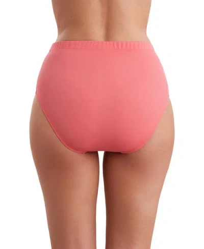 Shapesolver Basic Hipster Brief Swimsuit Bottom In Pink