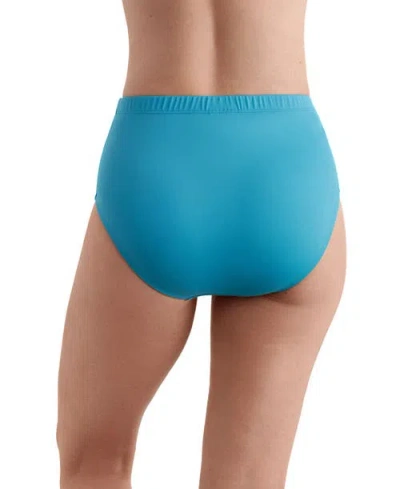 Shapesolver Basic Hipster Brief Swimsuit Bottom In Blue