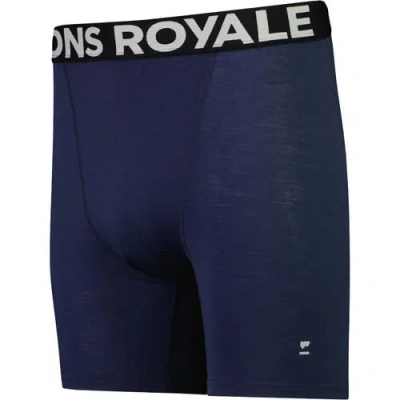 Mons Royale Hold 'em Boxer Brief In Blue