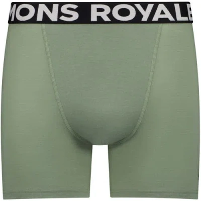 Mons Royale Hold 'em Boxer Brief In Green