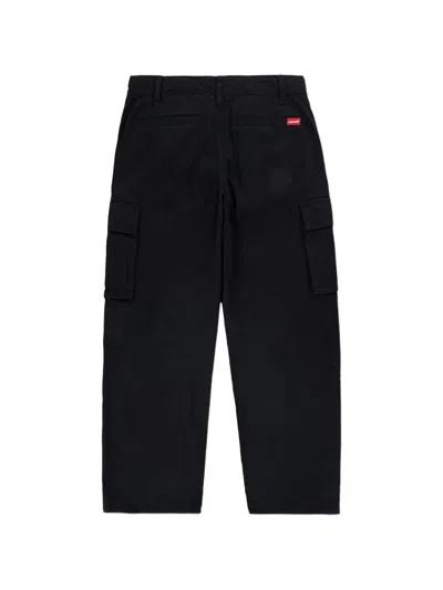 Levi's Button-fastening Cargo Pants In Black