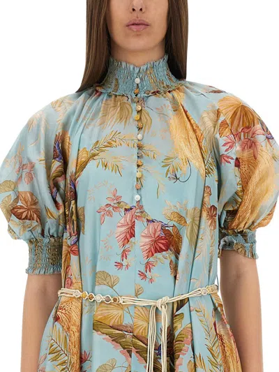 Zimmermann "ascension" Maxi Dress In Multi