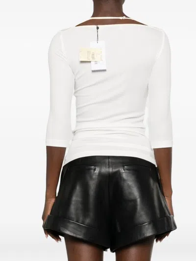 Iro Thanya Ribbed Sweater In White