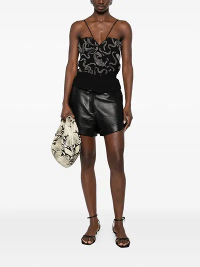 Iro Olympe Top In Black