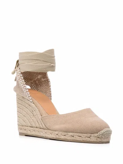 Castaã±er Carina Espadrilles In Neutral