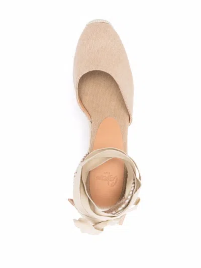 Castaã±er Carina Espadrilles In Neutral